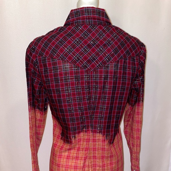 *CUSTOM DYED BUTTON DOWN - Picture 7 of 8